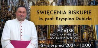 Święcenia biskupie Arcybiskupa Nominata Kryspina Dubiela – Leżajsk (24 sierpnia 2024)