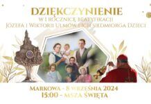 Dziękczynienie w 1 rocznicę beatyfikacji rodziny Ulmów – Msza św. (8 września 2024)