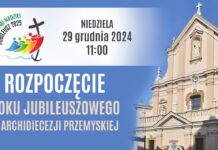 Zapis transmisji z rozpoczęcia Roku Jubileuszowego w Archidiecezji Przemyskiej