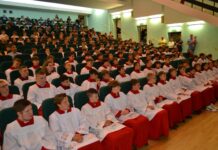 Jubileusz LSO oraz błogosławieństwo nowych ceremoniarzy, lektorów oraz ministrantów kadzidła i światła