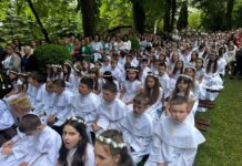 Program i ogłoszenia dot. V Archidiecezjalnej Pielgrzymki ERM, Dzieci Komunijnych i Rocznicowych