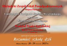 Zaproszenie na sympozjum „Rozumieć szkołę dziś”