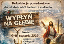 Zaproszenie na rekolekcje powołaniowe „Wypłyń na głębię”