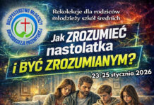 Zaproszenie na rekolekcje dla rodziców młodych