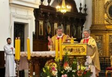 WARSZAWA: Bp Chudzio przewodniczył Eucharystii w święto patronalne Caritas