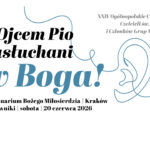 Zaproszenie na XXIV Ogólnopolskie Czuwanie Czcicieli św. Ojca Pio