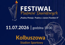 Zaproszenie na koncert w ramach Festiwalu Psalmów Dawidowych