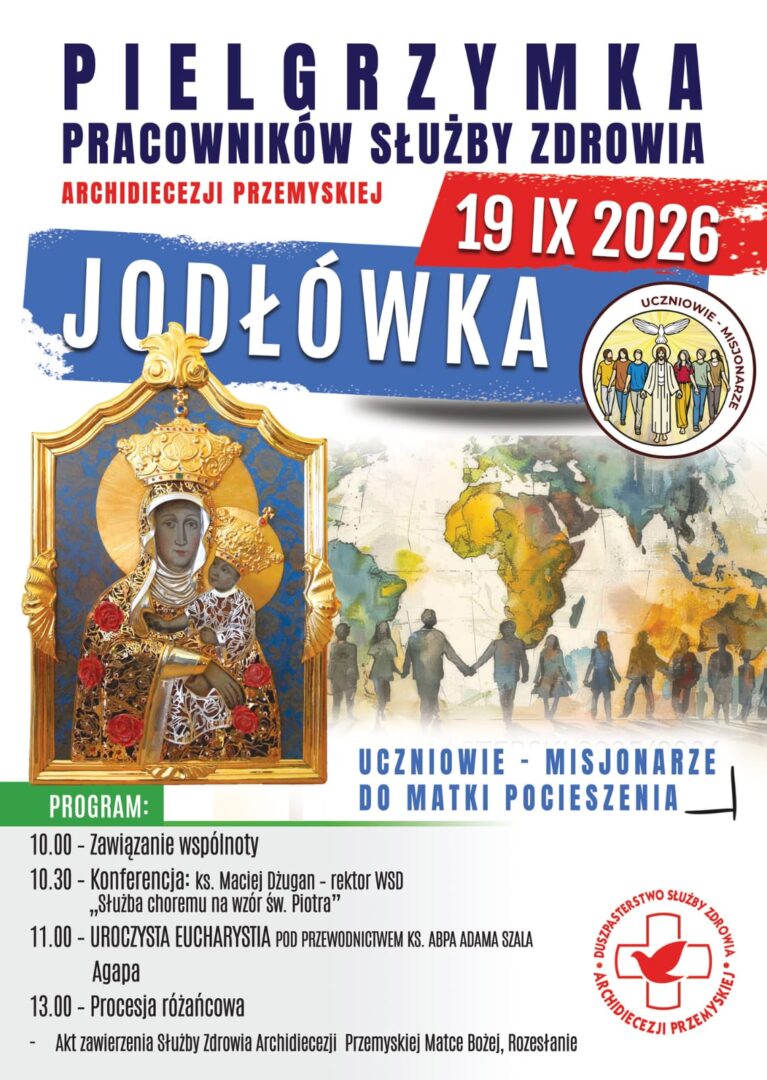 Zaproszenie na pielgrzymkę Służby Zdrowia