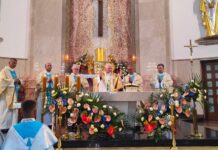 Abp Adam Szal: Odpust w parafii pw. NMP Szkaplerznej w Dąbrowie Tarnowskiej