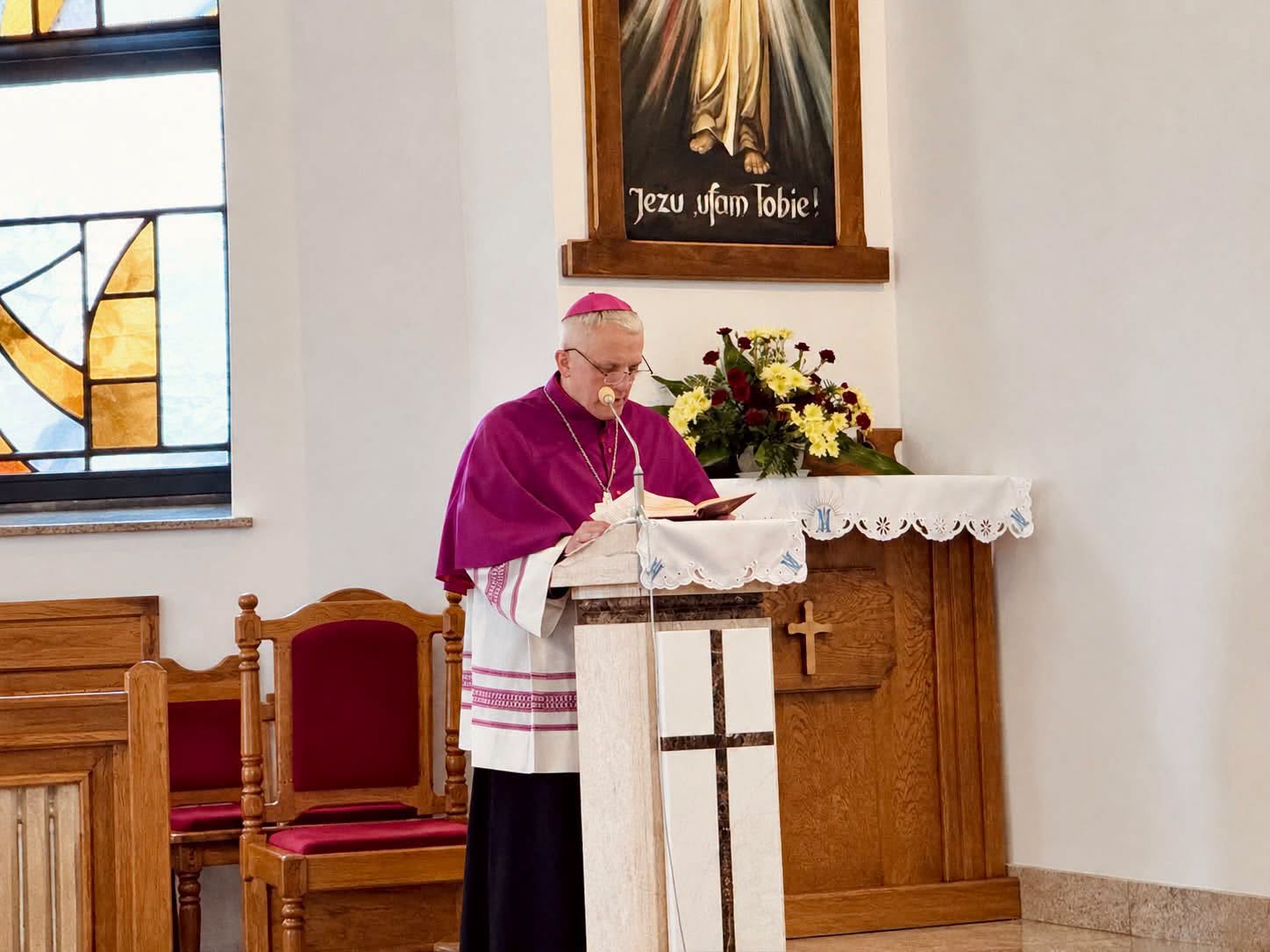GNIEWCZYNA ŁAŃCUCKA: Bp Jamrozek przewodniczył uroczystości odpustowej